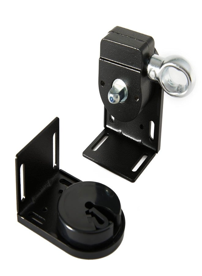 Medduw Sunshade Replacement Parts, Upgraded Roller Blind mounting Bracket, Cordless Crank kit, Suitable for Coolaroo External sunshades and Outdoor Blinds. (Black, Cordless Bracket) - Image 3